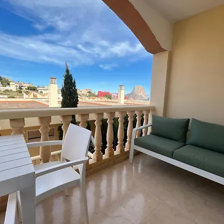 Mi Rincon De Duplex Con Vistas Al Penon Piscina Y Playas Calp
